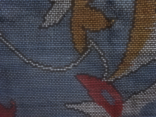 Japanese Kimono / Tsumugi Silk